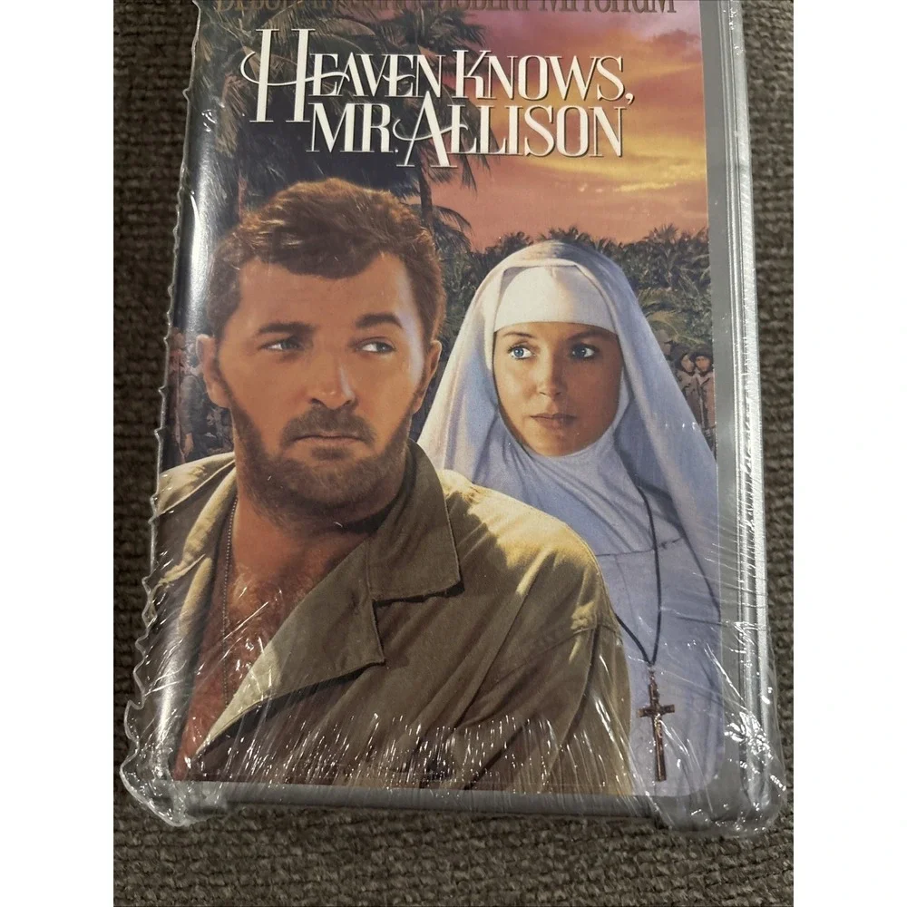 Heaven Knows, Mr. Allison VHS 1957 War Romantic Drama Fox Video Studio NEW
